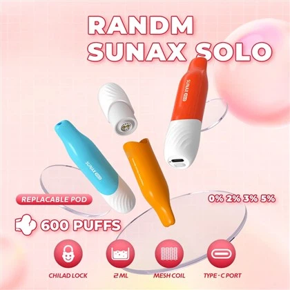 Randm Vape Sunaxソロ